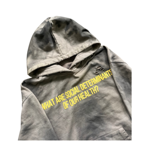 SOCIAL DETERMINANTS HOODIE SAND