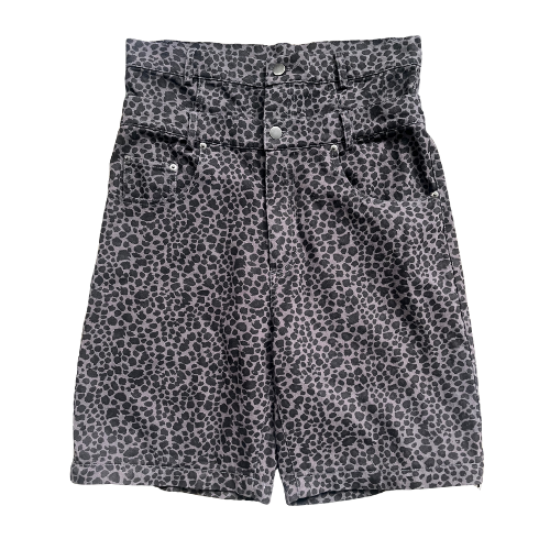 LEOPARD STYLE CONVERTIBLE DENIM