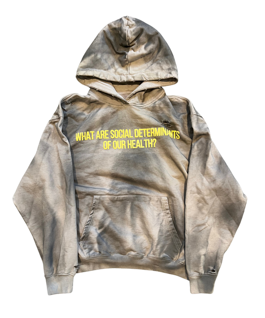 SOCIAL DETERMINANTS HOODIE SAND