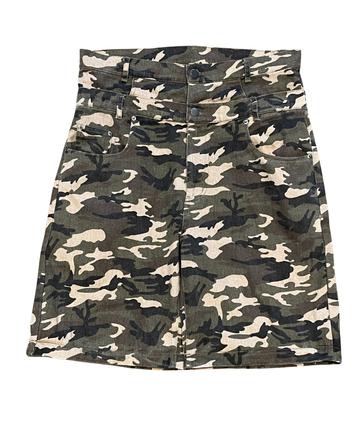 CAMO STYLE CONVERTITBLE DENIM